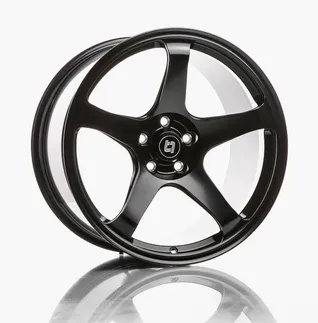 Titan 7 T-C5 Forged Wheel 19x12 ET42 (5x120 / 67.1 CB) - Machine Black